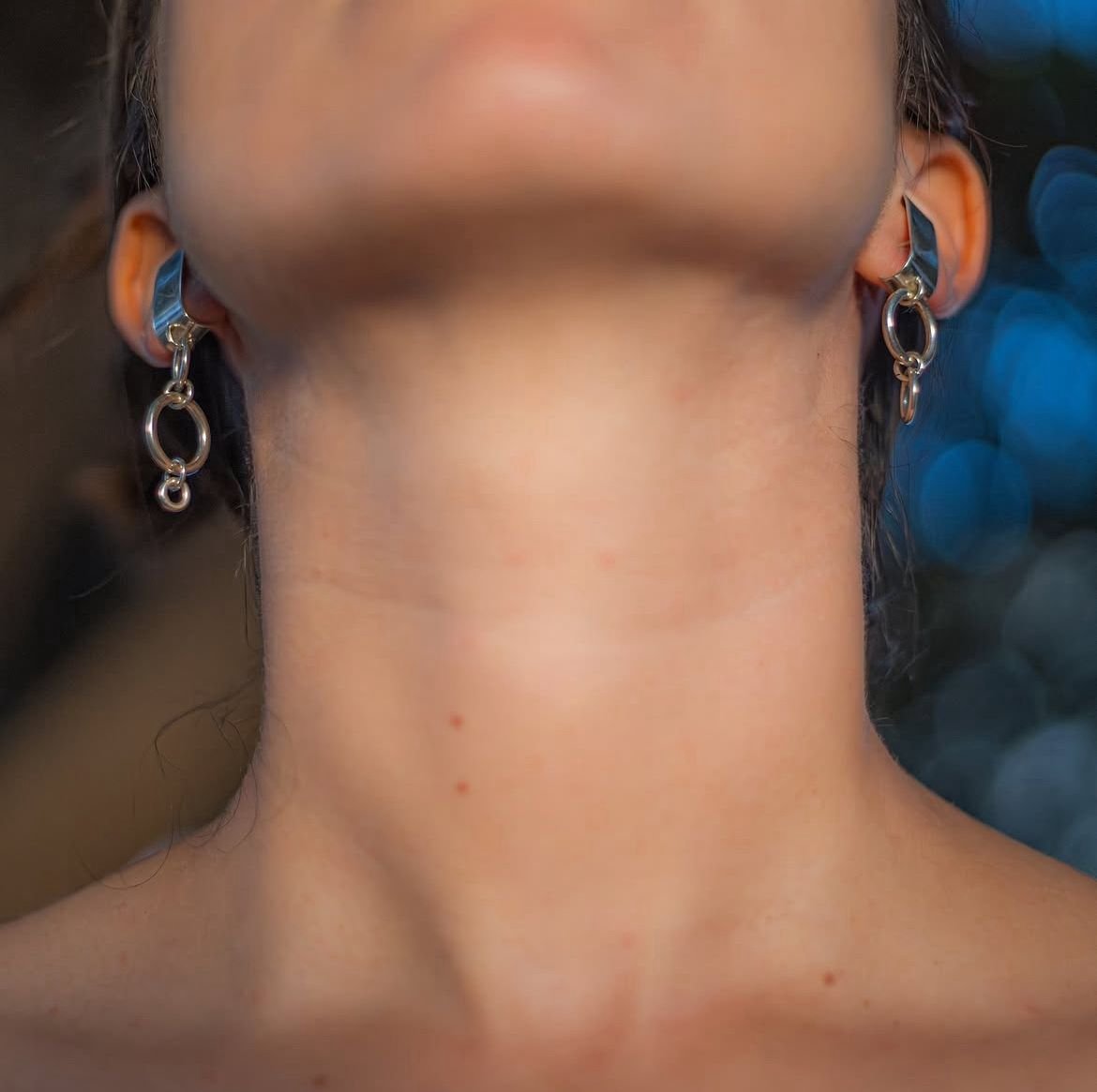 Halo Link Earrings - Image 2